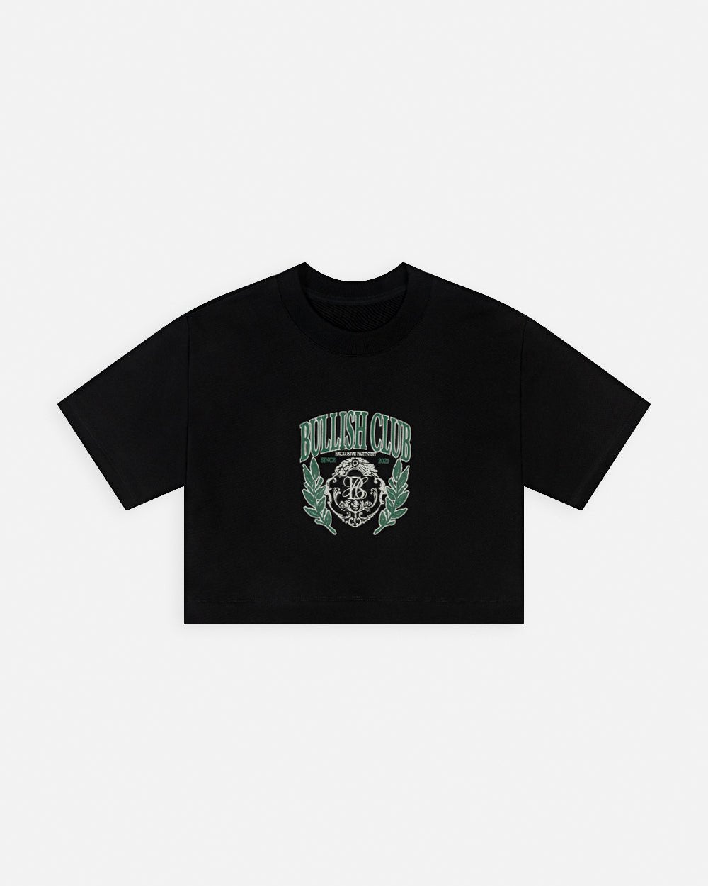 JOCKEY CLUB CROP TOP BLACK
