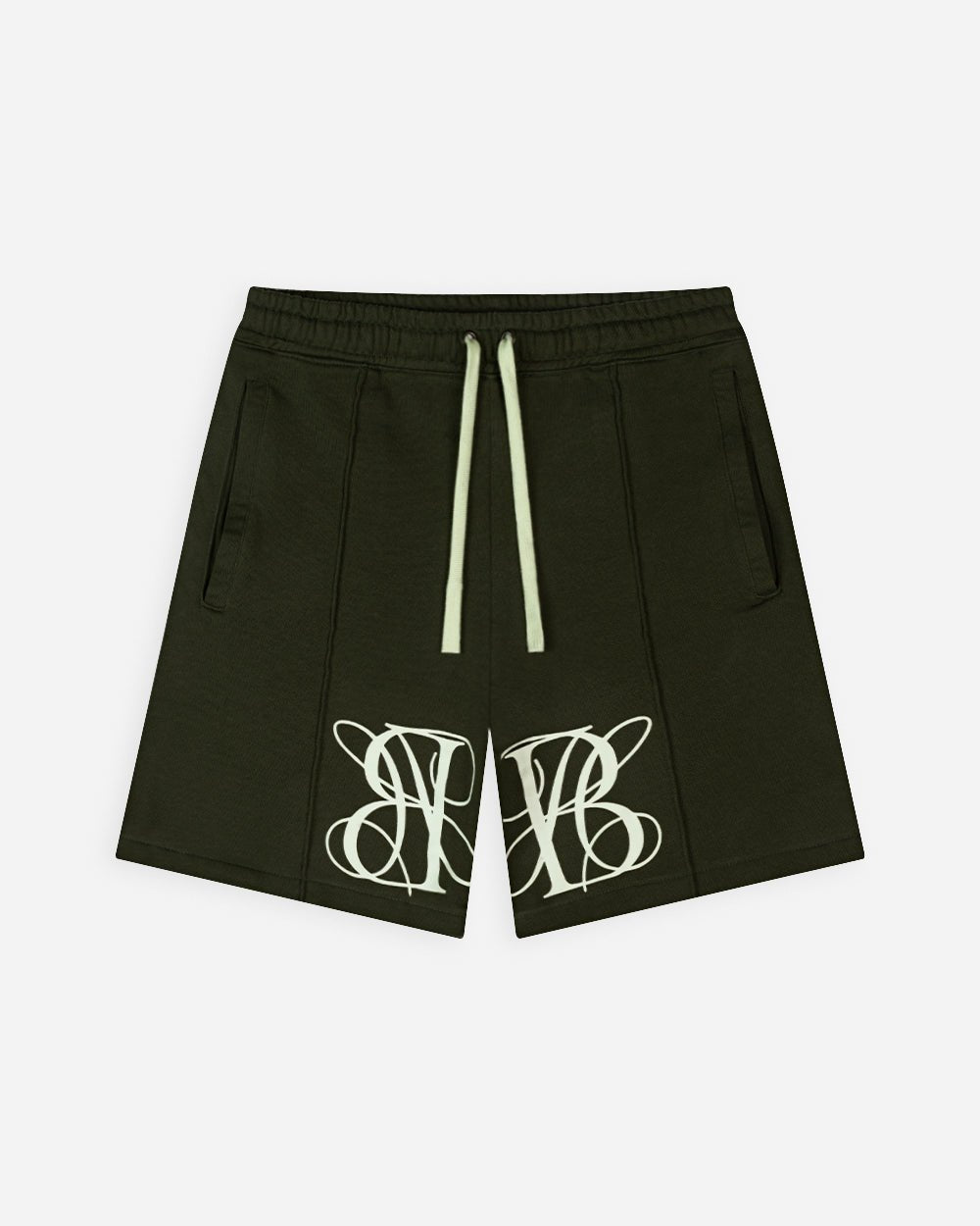 LORRAINE SOLID GREEN SHORT