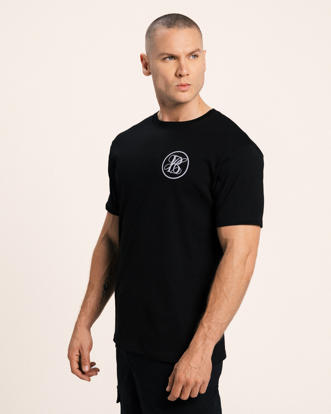 ARCHIMIDES BLACK T-SHIRT MEN