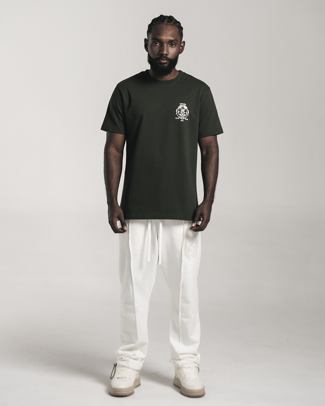 BEL AIR SOLID GREEN T SHIRT