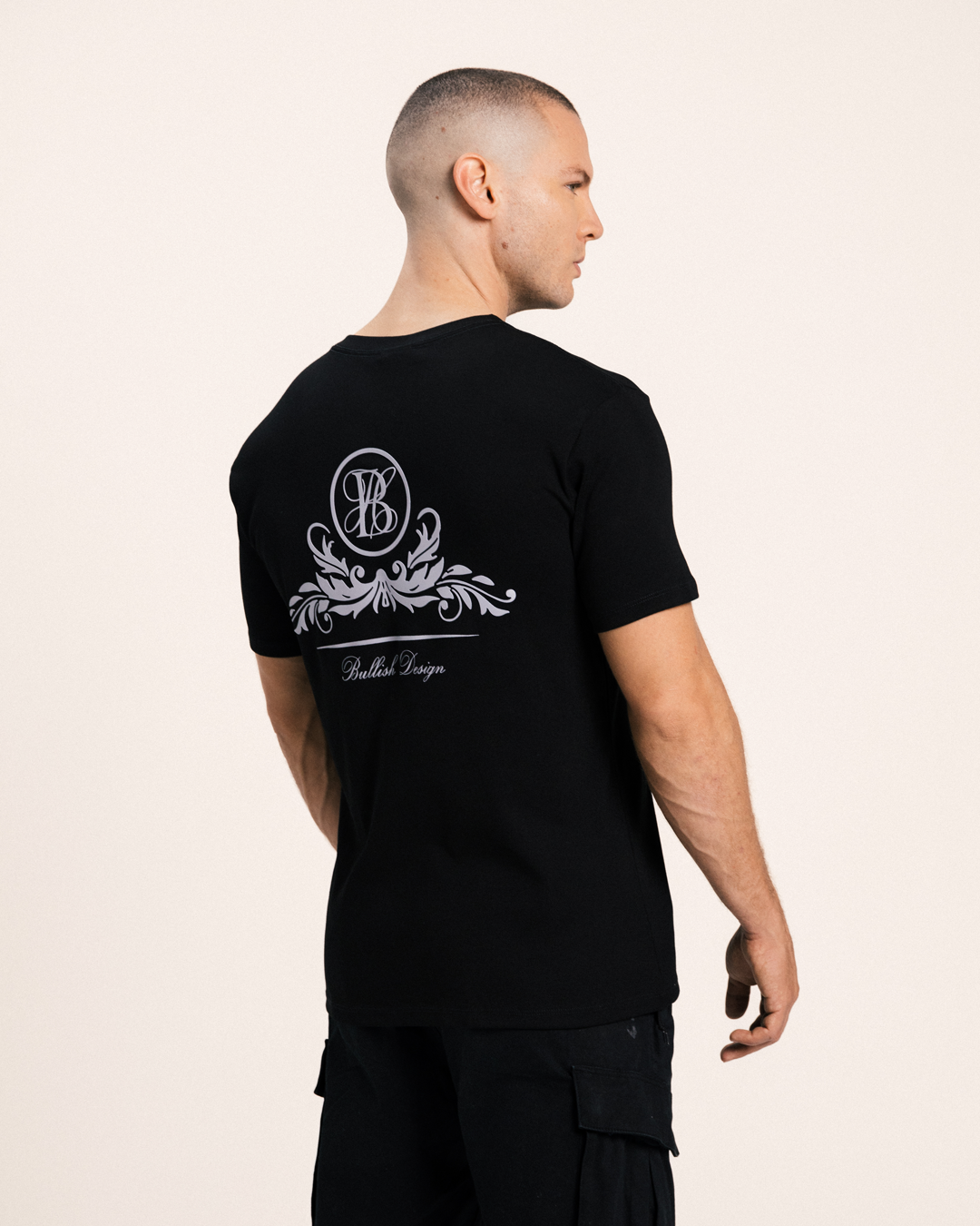 ARCHIMIDES BLACK T-SHIRT MEN