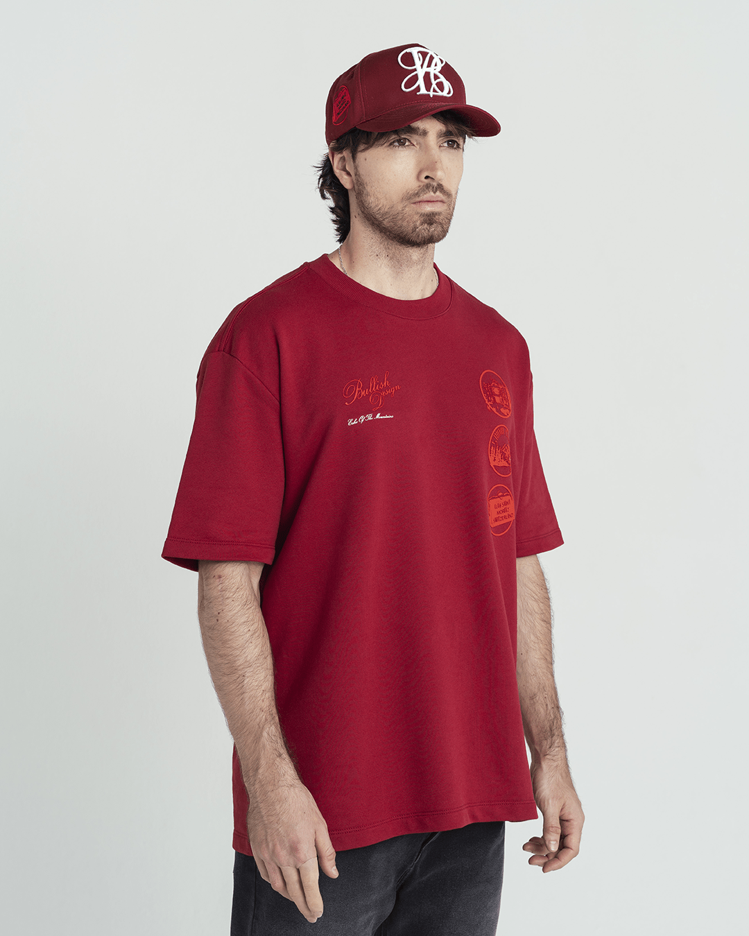 LOIRA BURGUNDY OVERSIZED