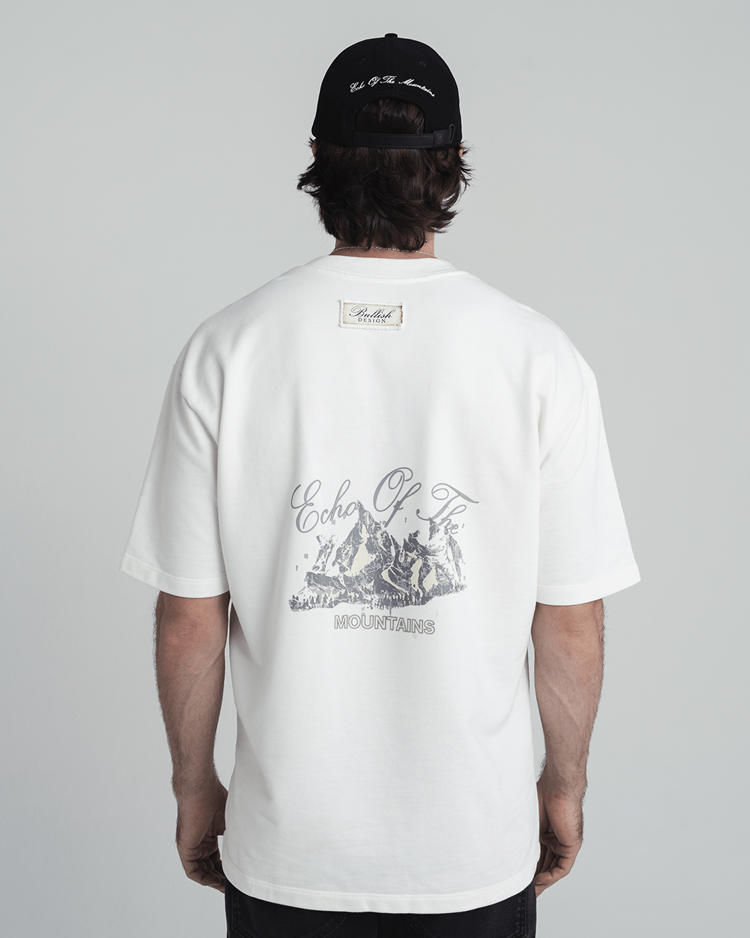 YOSEMITE SOLID WHITE OVERSIZED T SHIRT