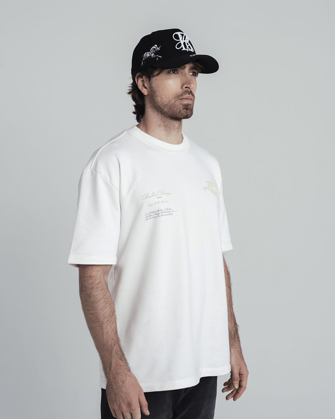 YOSEMITE SOLID WHITE OVERSIZED T SHIRT