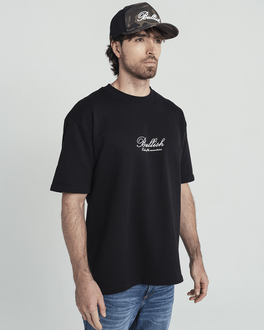 ROCKY BLACK OVERSIZED T SHIRT