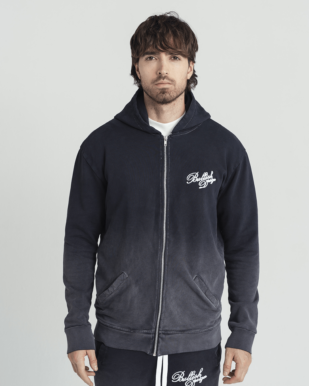 HOODIE GLACIER ACID WASH MEN