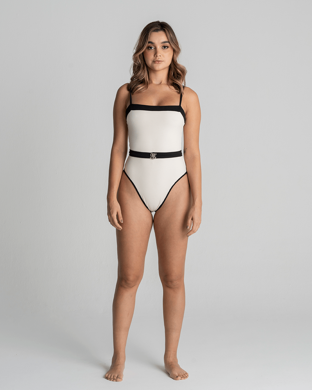 SHELL BODY SOLID WHITE WOMEN