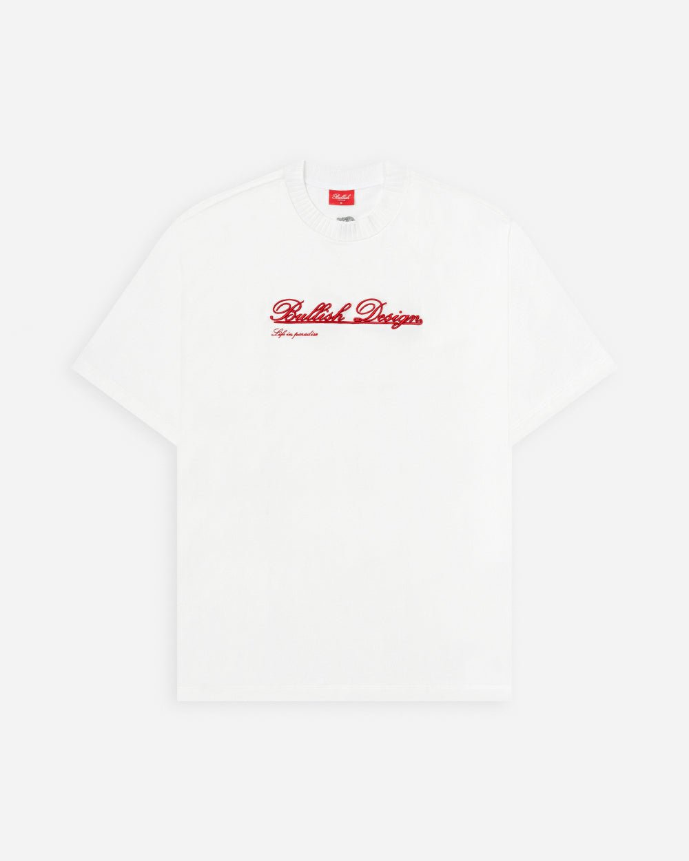 ISLAND SOLID WHITE OVERSIZED T SHIRT