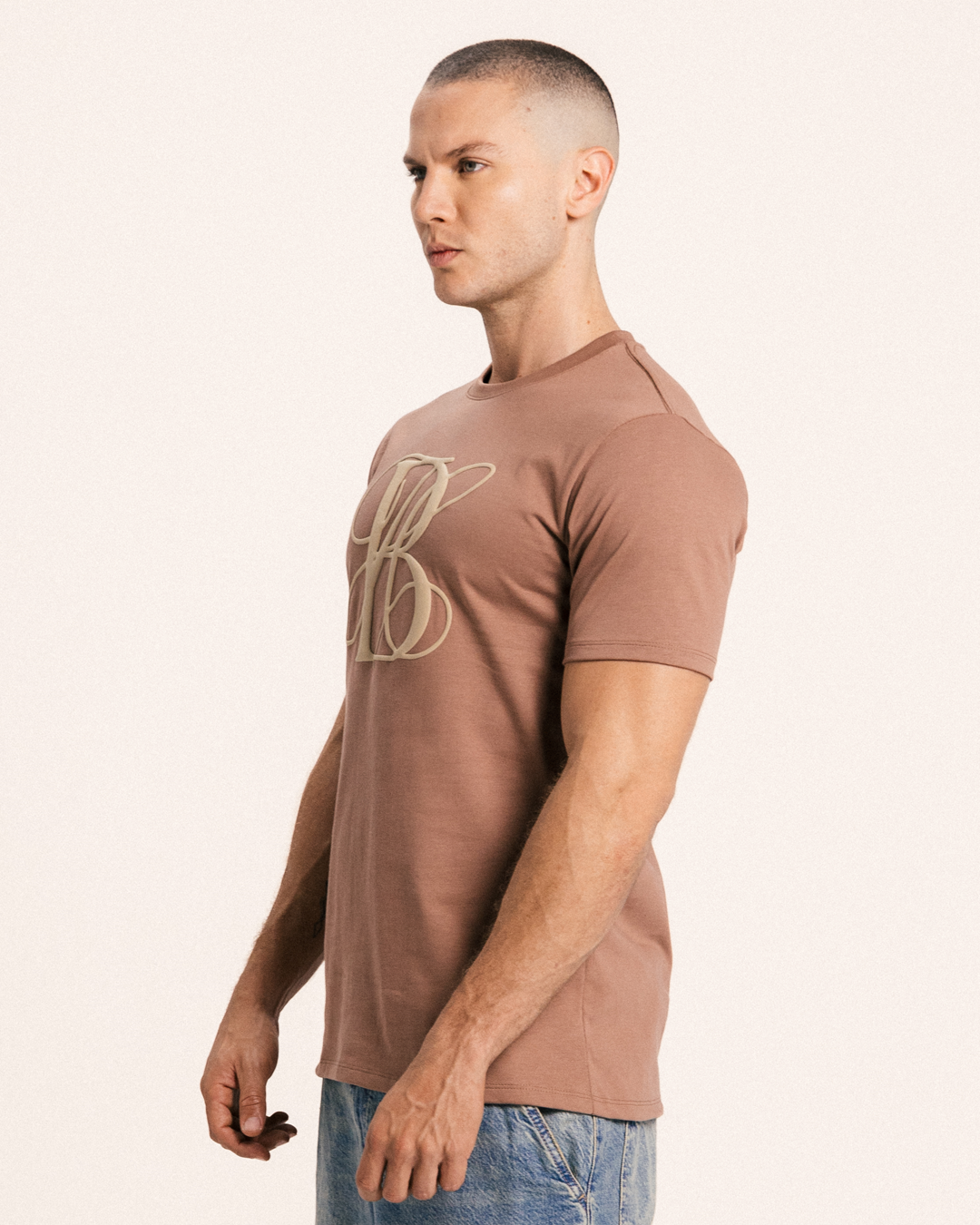 CURIE BROWN T SHIRT MEN