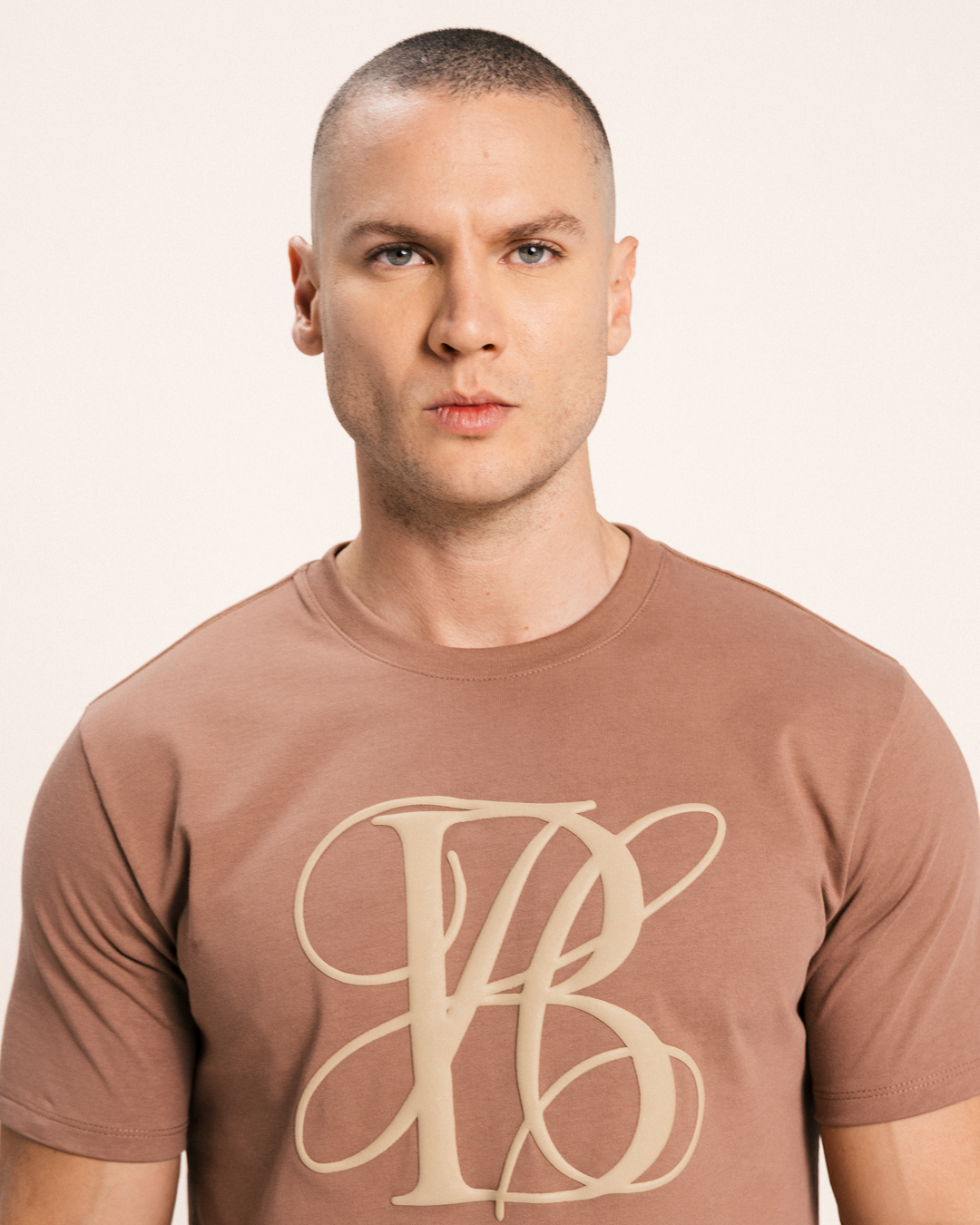 CURIE BROWN T SHIRT MEN