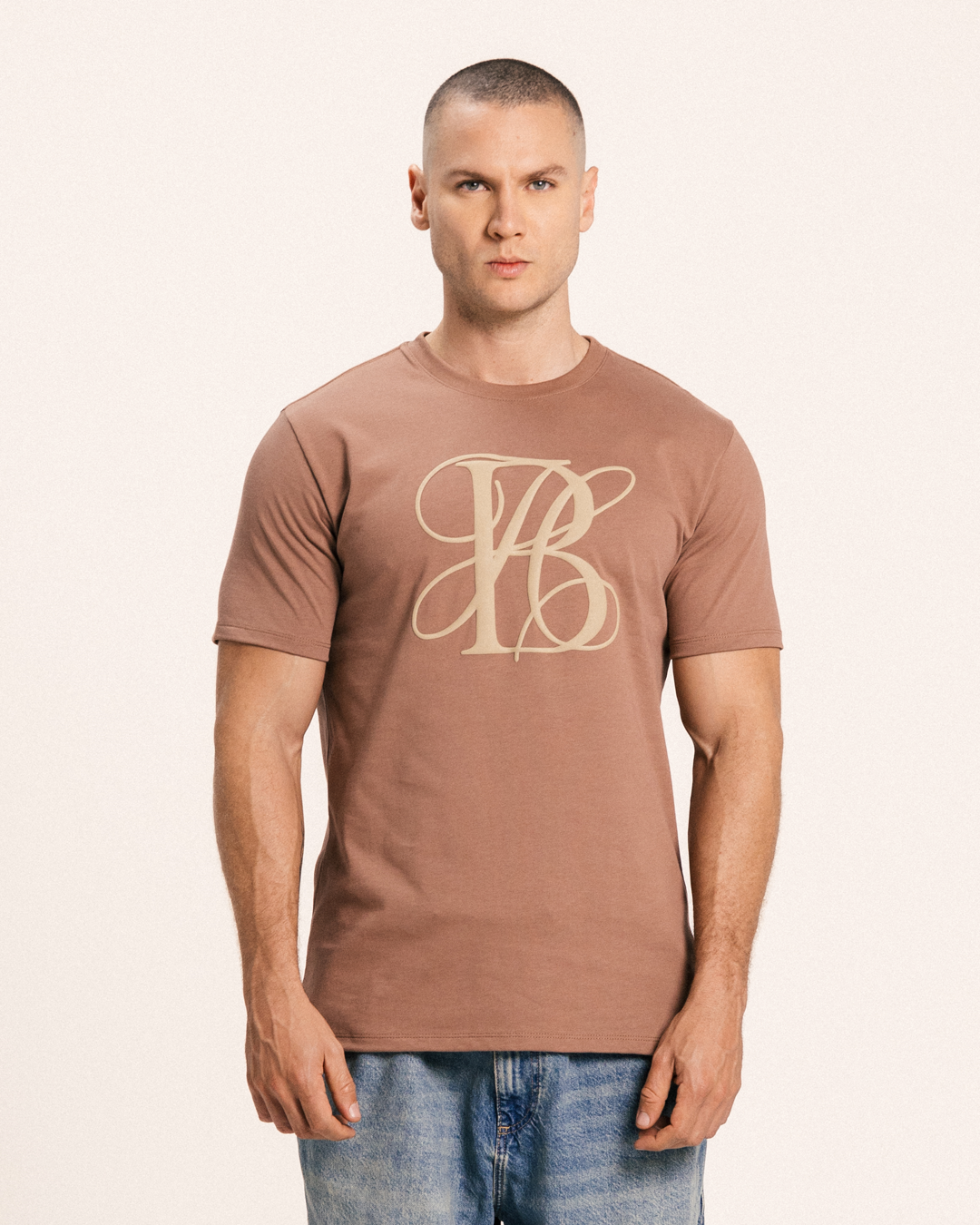 CURIE BROWN T SHIRT MEN