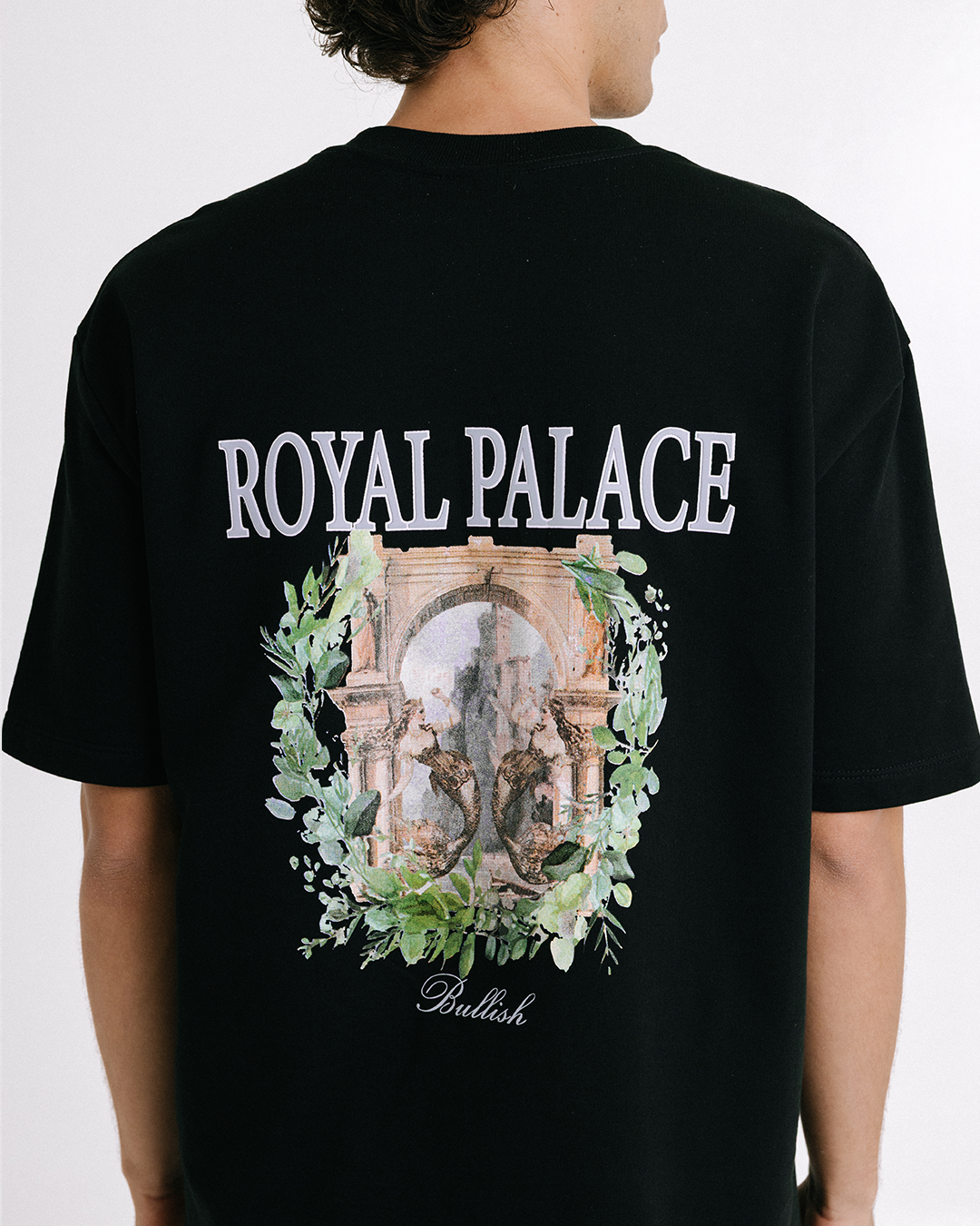 NAPOLEON BLACK T SHIRT OVERSIZED