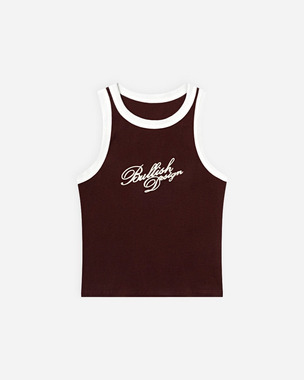 JASPER BURGUNDY TANK TOP WOMEN