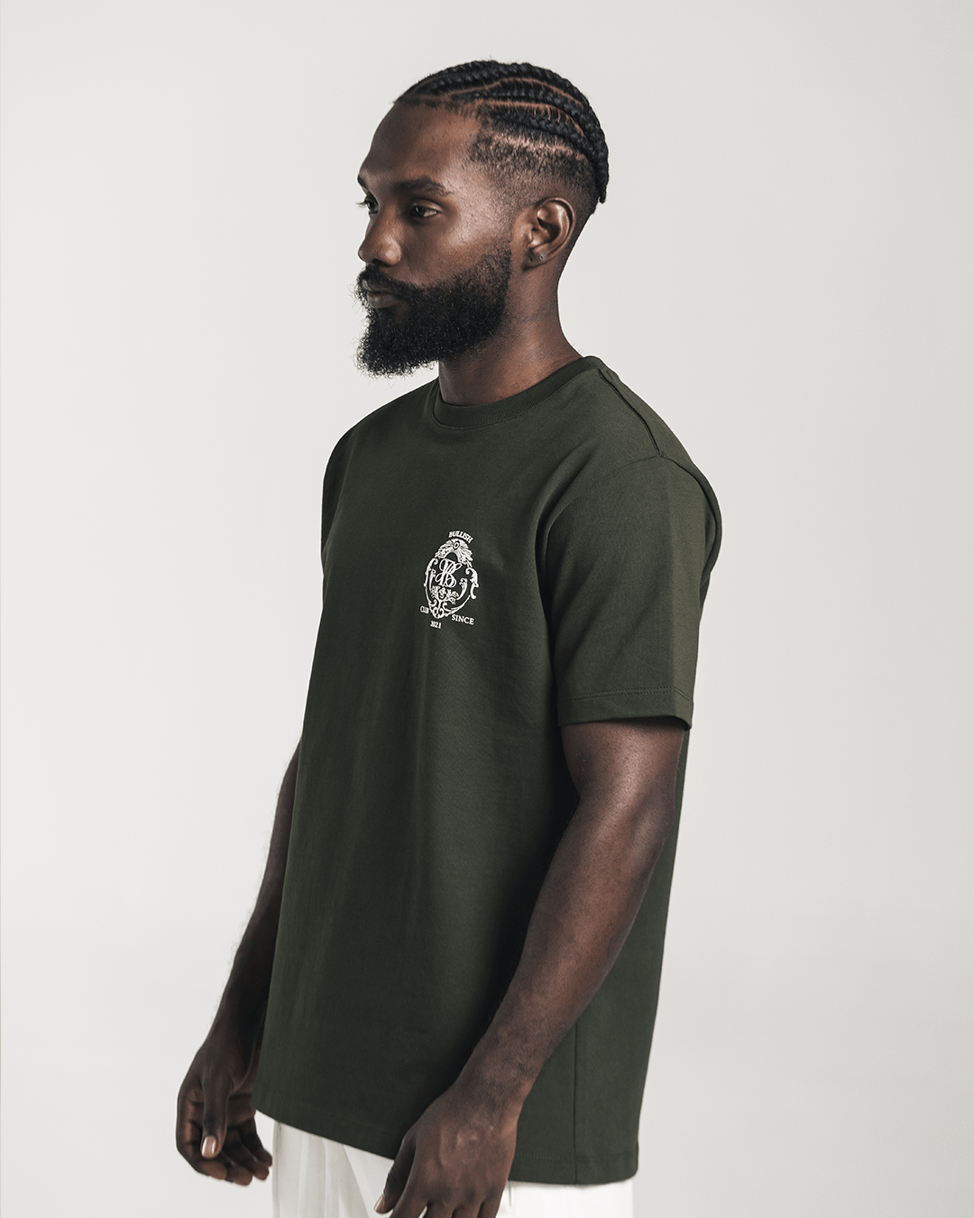 BEL AIR SOLID GREEN T SHIRT