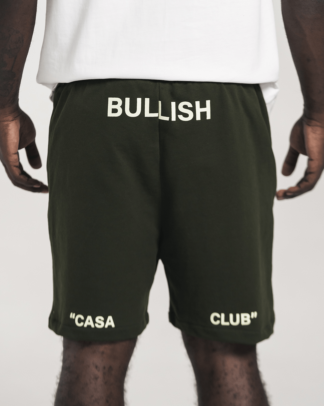LORRAINE SOLID GREEN SHORT