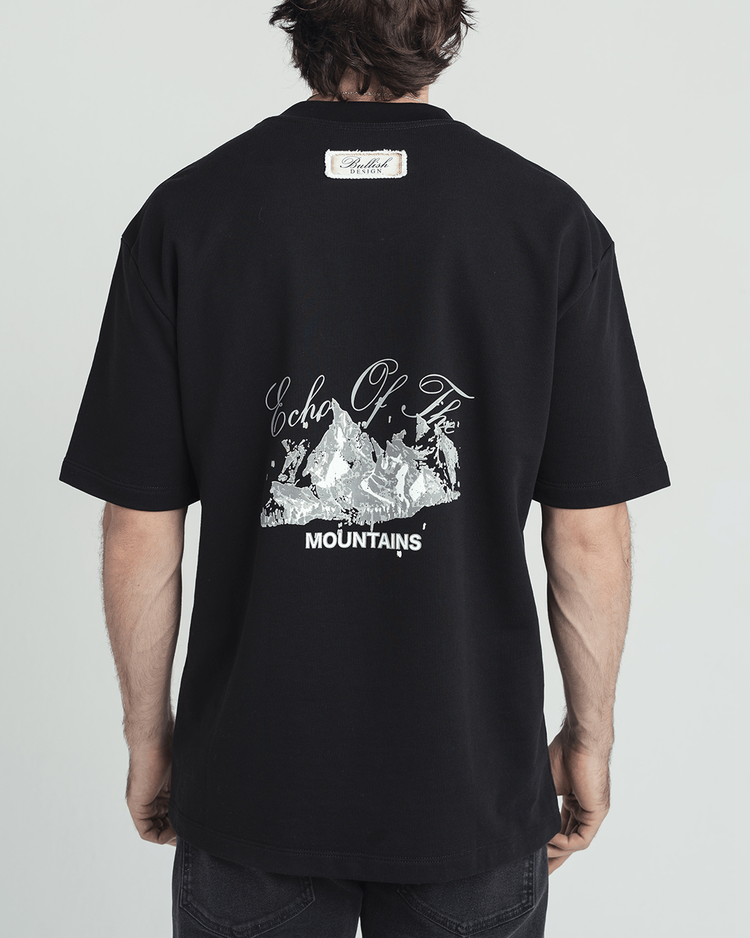 YOSEMITE BLACK OVERSIZED T SHIRT