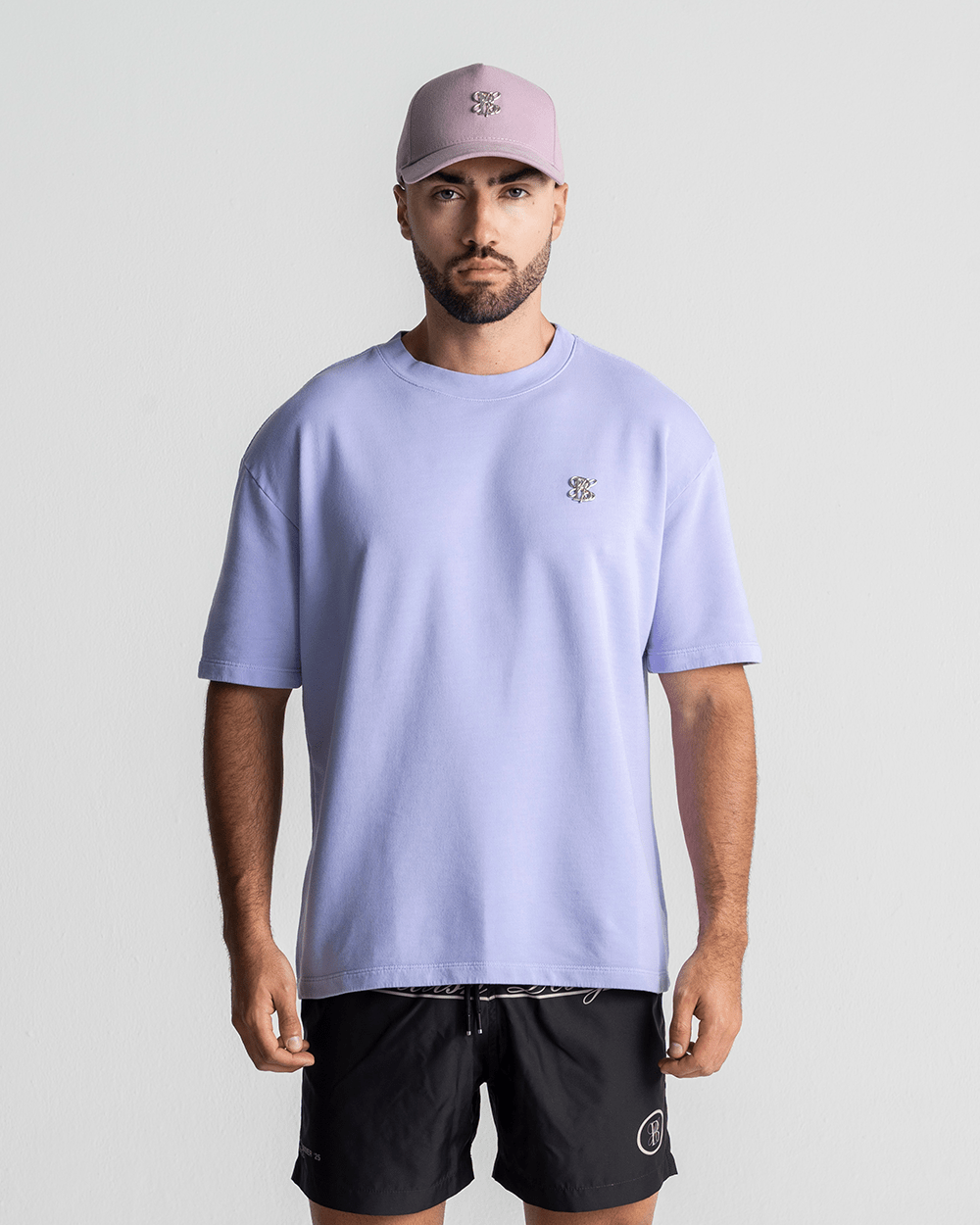 FREEDOM SOLID LILAC T SHIRT OVERSIZED