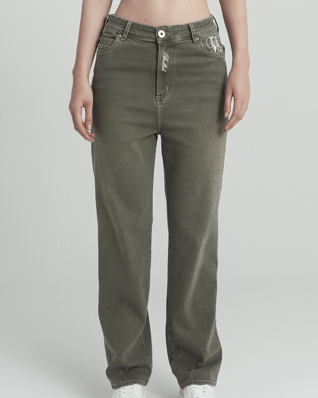 JEAN CANYON SOLID GREEN WOMEN